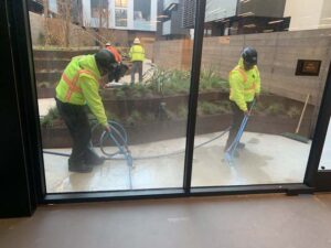 AAMA 501.2 water intrusion testing Las Vegas commercial building