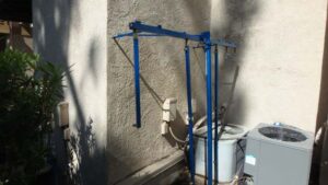 Las Vegas stucco rain leak test