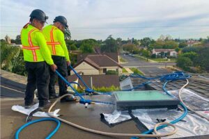 Las Vegas rain leak test